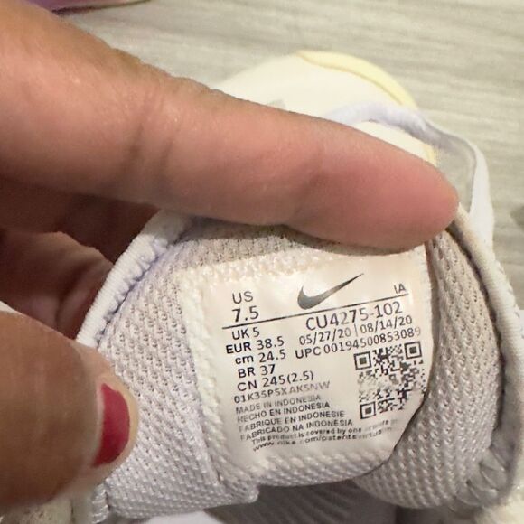 NikeCourt Air Max Volley 'White Purple Gradient' - Picture 9 of 10